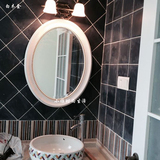 超特价简约款欧式椭圆浴室镜现代镜子玄关镜子卫生间镜卫浴镜防水