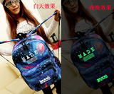 bigbang2015MADE演唱会 权志龙巡演周边双肩包星空夜光书包背包包