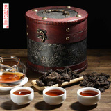 2000年至醇老茶头 云南普洱茶熟茶茗冠老品种陈年茶头皮桶