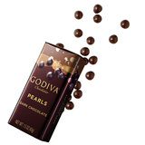代购比利时进口高迪瓦Godiva歌帝梵黑巧克力豆铁盒豆罐装43g现货