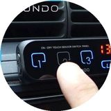 韩国Rhundo汽车用一拖三点烟器USB车载充电器带总开关插座一分三