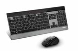 雷柏8900P无线鼠标键盘套装键鼠超薄5G鼠键背光游戏USB套件