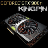 美国直邮英伟达EVGA GeForce GTX 980 Ti KINGPIN 6G游戏显卡代购
