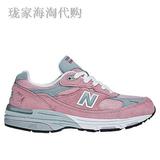 珑 现货美国正品New Balance新百伦993经典女子跑鞋美国制造 粉色