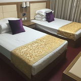 北京宾馆家具 酒店标间床宾馆床架快捷板式全套家具定制软包床头