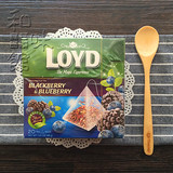 香港代购 波兰进口Loyd 黑莓蓝莓 三角茶包 明目保健 2克*20包