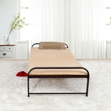 折叠床单人床简易床午休床木板床板式床钢木床办公室午睡床便携床
