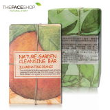 韩国进口菲诗小铺自然花园天然手工洁面香皂 精炼茶树 阳光橙85g