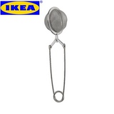 宜家IKEA艾迪利斯茶包不锈钢茶滤实用创意滤网茶漏红茶滤茶器特价