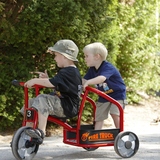 铁质三轮车脚踏车婴儿童车宝宝脚踏车丹麦winther小孩自行车