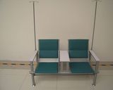 医院等候输液椅点滴椅候诊室吊水椅不锈钢三人位排椅诊所医疗器具