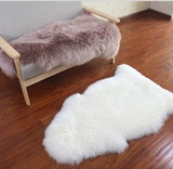 宜家卧室地毯床边垫白色长毛地毯榻榻米垫羊毛地毯羊毛沙发垫批发