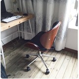 办公椅特价时尚转椅休闲椅升降人体工学椅子曲木欧式职员椅
