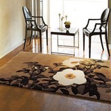 时尚宜家条纹地毯客厅沙发茶几地毯手工简约腈纶地毯地垫定制地毯