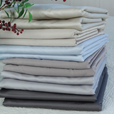 出口800t纯棉被套单件简约埃及棉全棉贡缎纯色被罩单双人床上用品