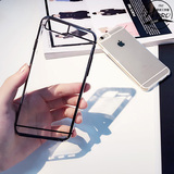 港风 苹果6s手机壳iPhone6/plus/5s/SE保护套创意透明超薄防摔潮