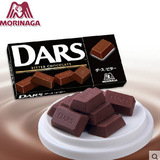 日本进口朱古力 森永DARS 黑巧克力/白巧克力 45g 12粒入