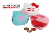 日本P+G design MiMi Pochi Hello Ketty LOGO凯蒂猫硅胶硬币钱包