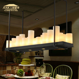 美式复古工业吊灯咖啡厅客厅餐厅会所吧台北欧创意个性烛台吊灯
