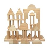幼教儿童玩具特大块建筑木制益智实木原色超大型木质实心大积木