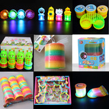 魔力彩虹圈弹簧圈叠叠乐 优质塑料圈经典怀旧益智儿童玩具  包邮