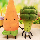 儿童毛绒玩具抱枕女生可爱公仔生日礼物女孩大号布娃娃创意蔬菜