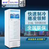 穗凌 LT4-318冰柜立式双温上冷冻下冷藏冷柜展示柜雪糕冰柜商用