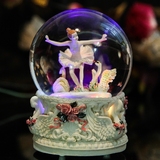 儿童音乐盒跳舞芭蕾八音盒水晶球音月盒女生生日礼物创意精品礼物