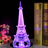 生日礼物女生创意巴黎水晶埃菲尔铁塔摆件送女朋友老婆的浪漫礼品