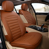 汽车坐垫全包围皮革座垫套专用于沃尔沃S60L XC60 保时捷卡宴玛卡
