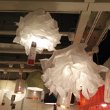 宜家代购 IKEA 克鲁宁 吊灯罩 43CM/85CM 白色纸制灯罩
