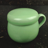 龙泉青瓷陶瓷茶杯厂家直销过滤冰裂杯带盖杯子花茶杯泡茶杯特色杯