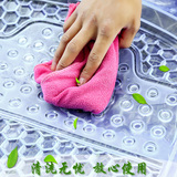 透明塑料乳胶汽车防水脚垫适用于日产骐达新阳光轩逸奇骏骊威朗逸