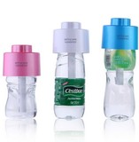 韩国迷你静音加湿器 USB瓶盖矿泉水瓶精油车载家庭办公 礼品创意