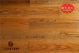 Li庭定制橡木环保植物油碳化实木复合多层地板厂家直销特价包邮