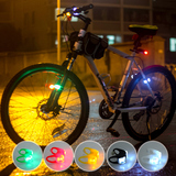 青蛙灯 硅胶警示灯死飞山地车尾灯 单车装备配件 自行车前灯