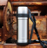 不锈钢旅行壶大容量保温杯户外便携水壶水杯带盖大号保温壶保温瓶