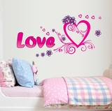 浪漫结婚房间卧室内背景墙贴画墙壁客厅婚庆装饰品贴纸墙花贴花
