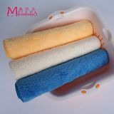 台湾进口MEJILEA 微米纺滑纱 方巾 宝宝洗脸巾 儿童洗澡巾小毛巾