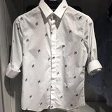B2CB62353太平鸟男装专柜正品代购 2016夏季新款中袖衬衫 原价498