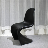 Panton Chair 创意餐椅 型潘东椅 阳台休闲椅 ABS洽谈s椅设计师椅