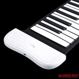 钢琴88键加厚专业版练习和旋折叠便携式MIDI软键盘电子软钢琴手卷