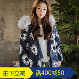 2016冬季新款韩版学生羽绒服女修身短款秋冬装加厚棉衣外套棉服潮