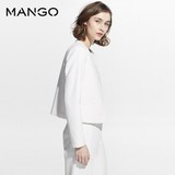 MANGO女装2015春夏|垫肩夹克41057000|吊牌价759