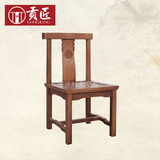 红木家具 鸡翅木小方凳 中式实木儿童椅/小板凳/矮凳小靠背椅子