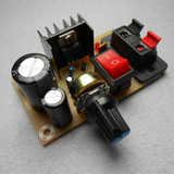 进口LM317可调模块 可调稳压电源板 交直流输入  成品板调压模块