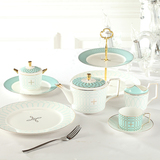 生活英式下午茶茶具结婚送礼欧式咖啡器具咖啡杯套装整套杯碟组合