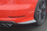 奥迪S3车RS款碳纤小包围后唇扰流板汽车改装只拼质量不拼价格