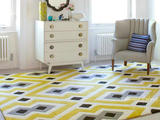 北欧风格简约现代格子宜家客厅茶几沙发地毯卧室书房地毯手工定制