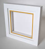 3D金边立体衍纸相框 实木加厚装饰画框 标本 永生花框  DIY手工框